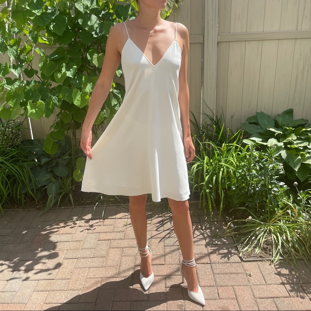 Theory ivory dress